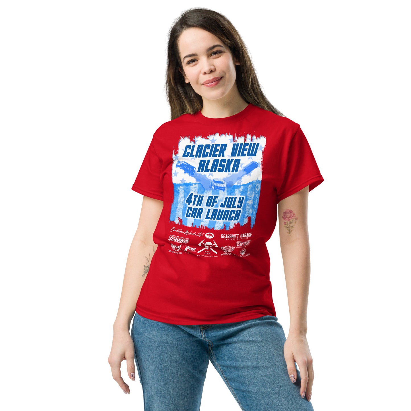 Glacier View Cliff Launch shirt
