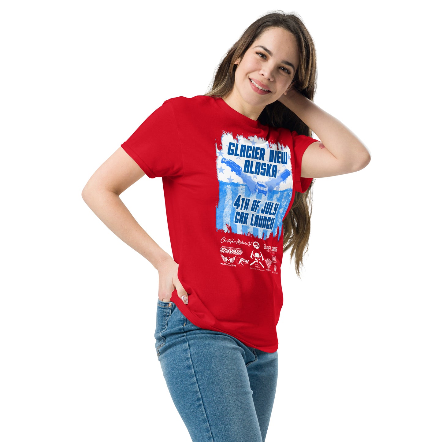 Glacier View Cliff Launch shirt
