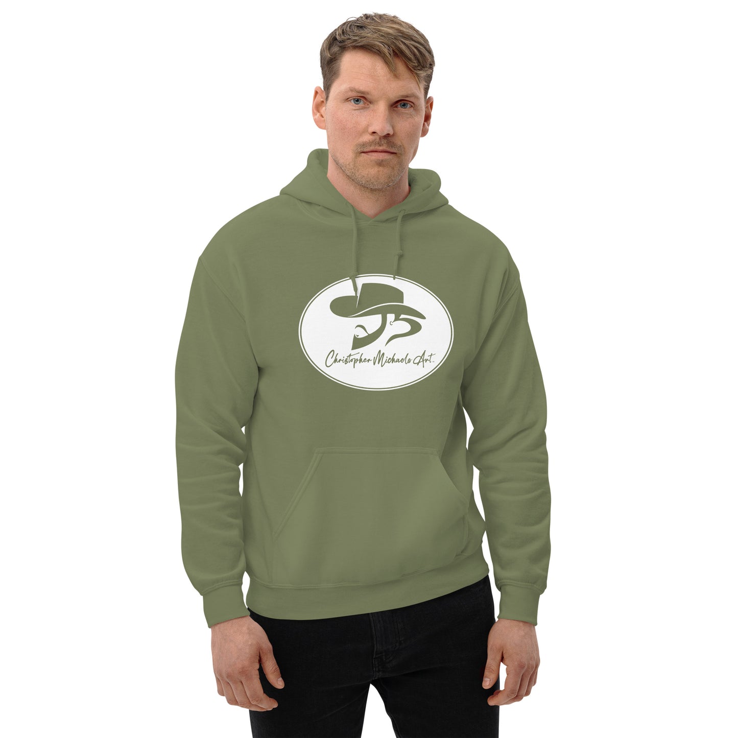 Christopher Michaels Art Logo Hoodie